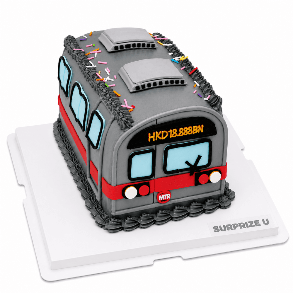 香港港鐵列車 造型蛋糕