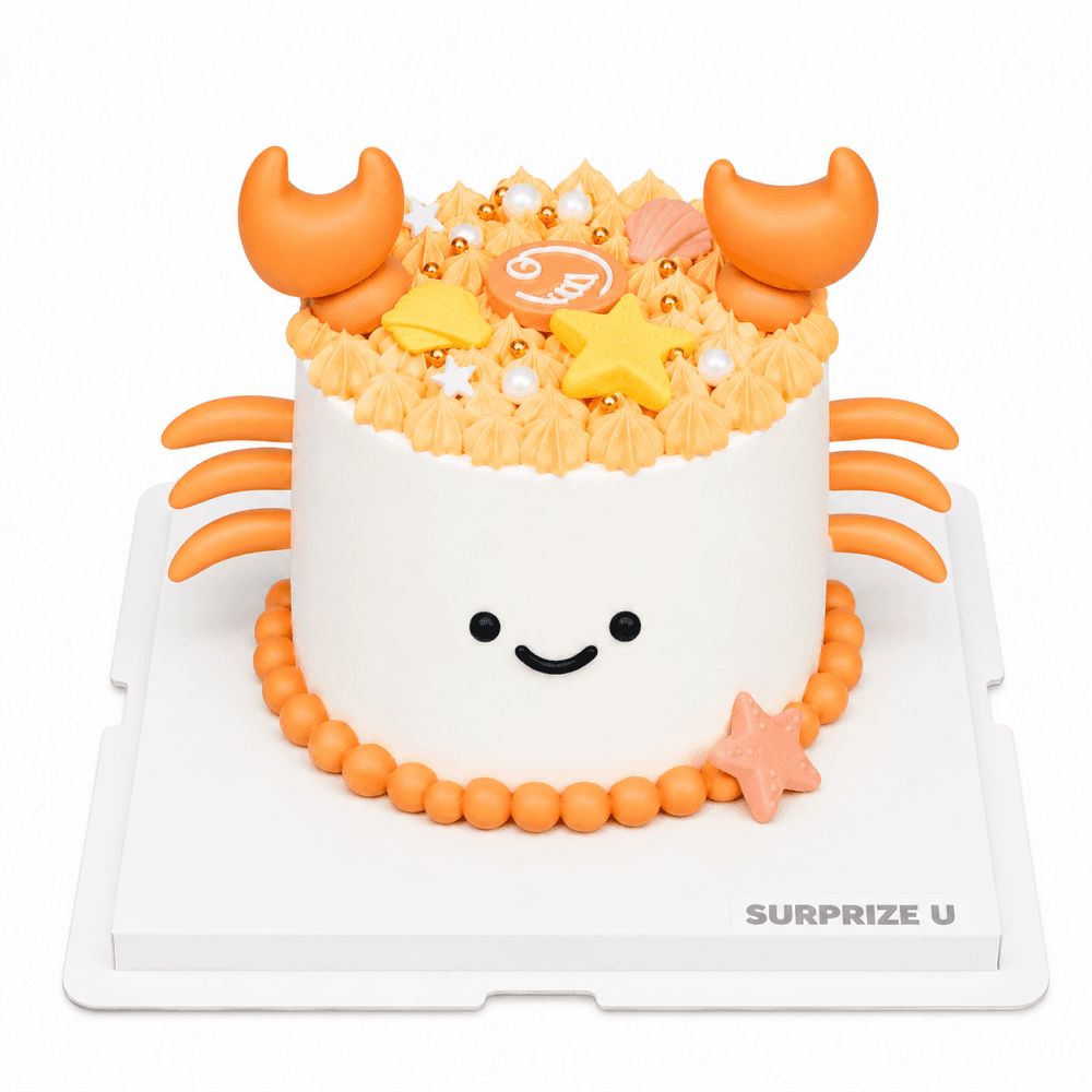 Jellycat 巨蟹座 造型蛋糕