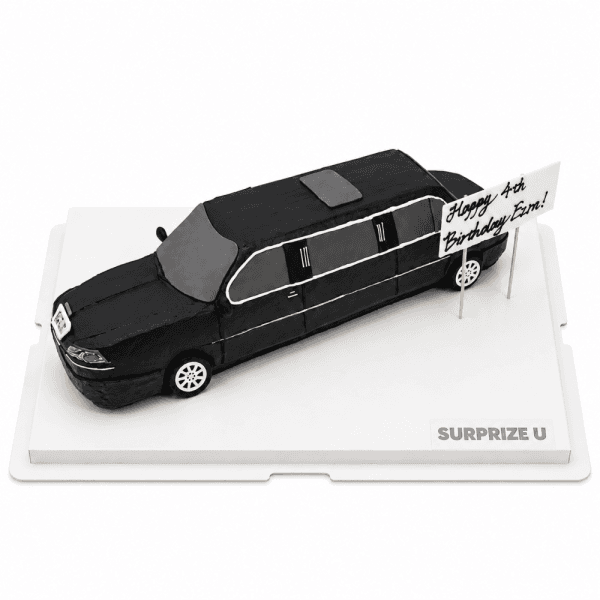 黑色豪華轎車 造型蛋糕