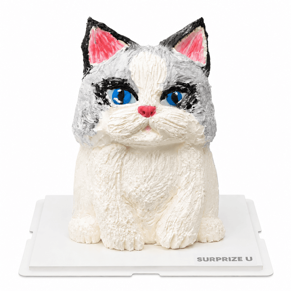 Cat 3D Styling Cake