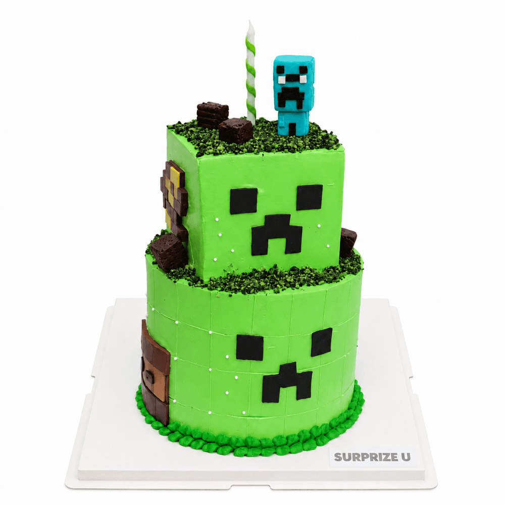 Minecraft 雙層蛋糕