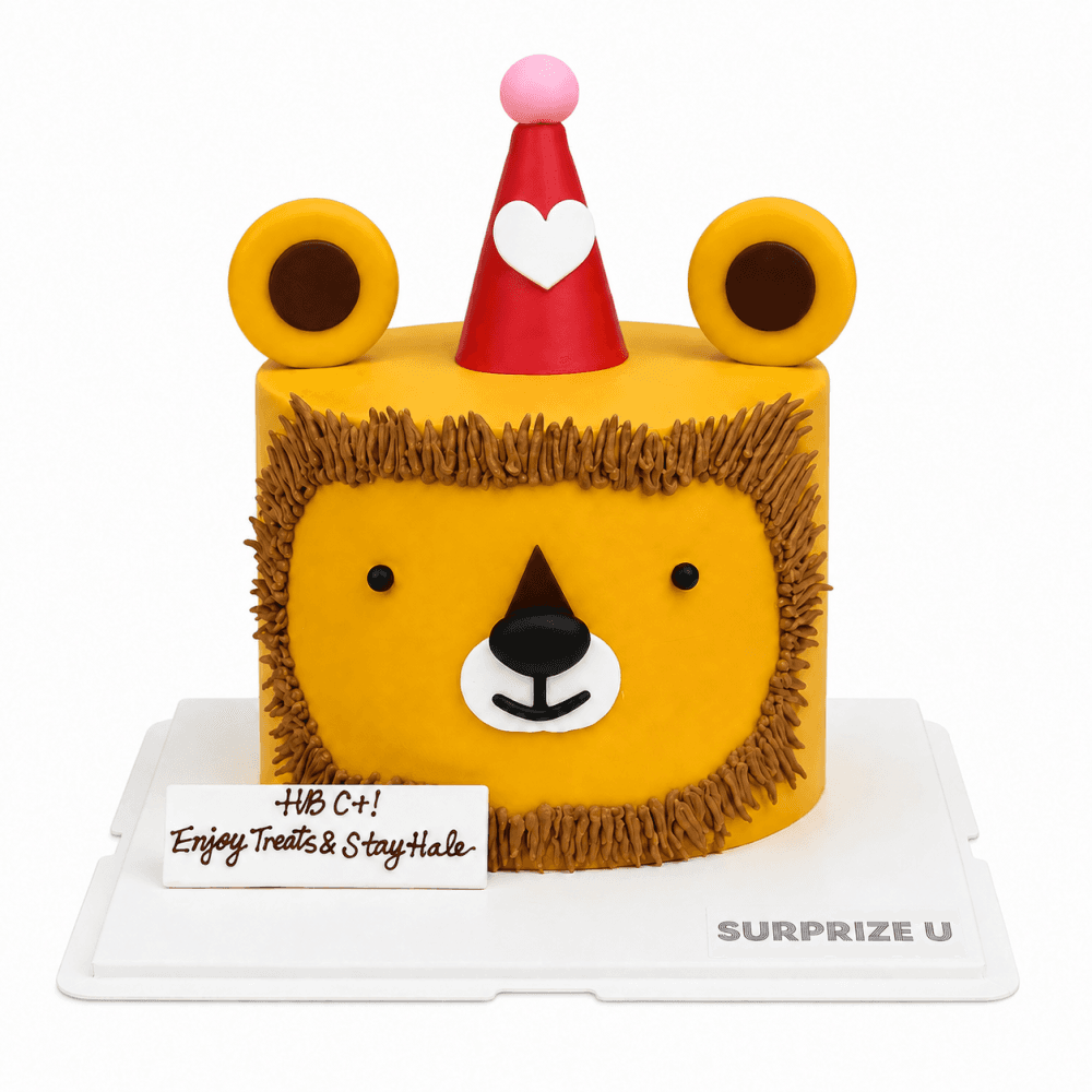 Lion Styling Cake