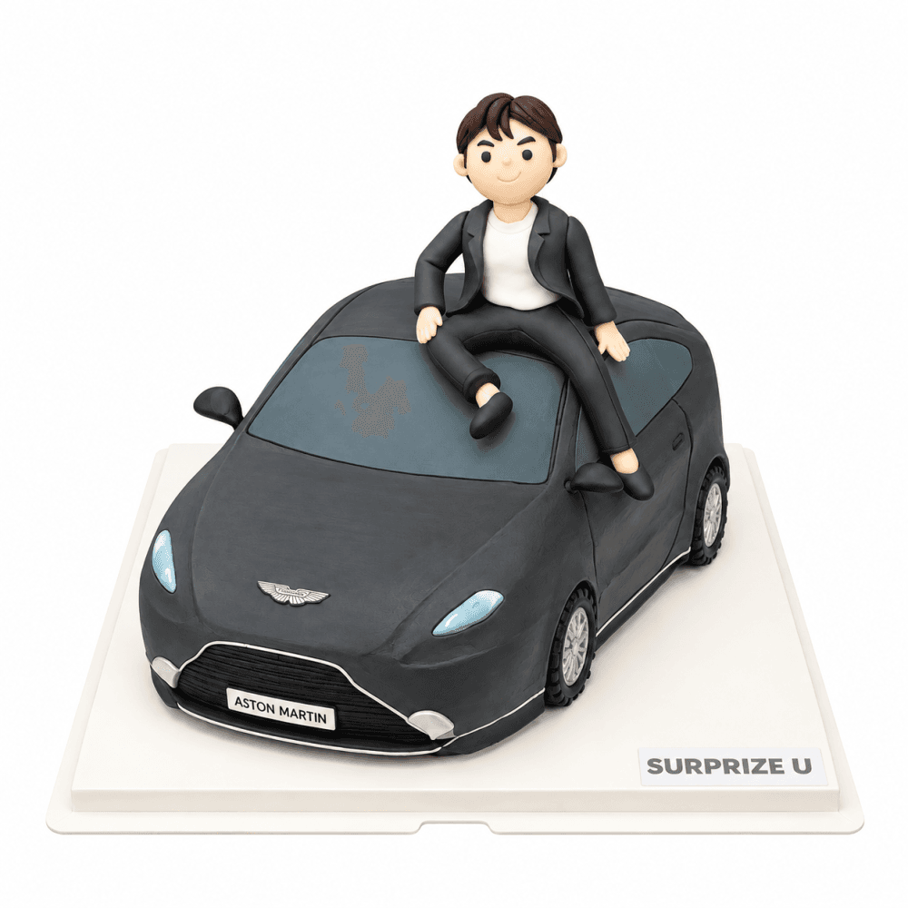 雅士頓馬丁跑車 立體造型蛋糕